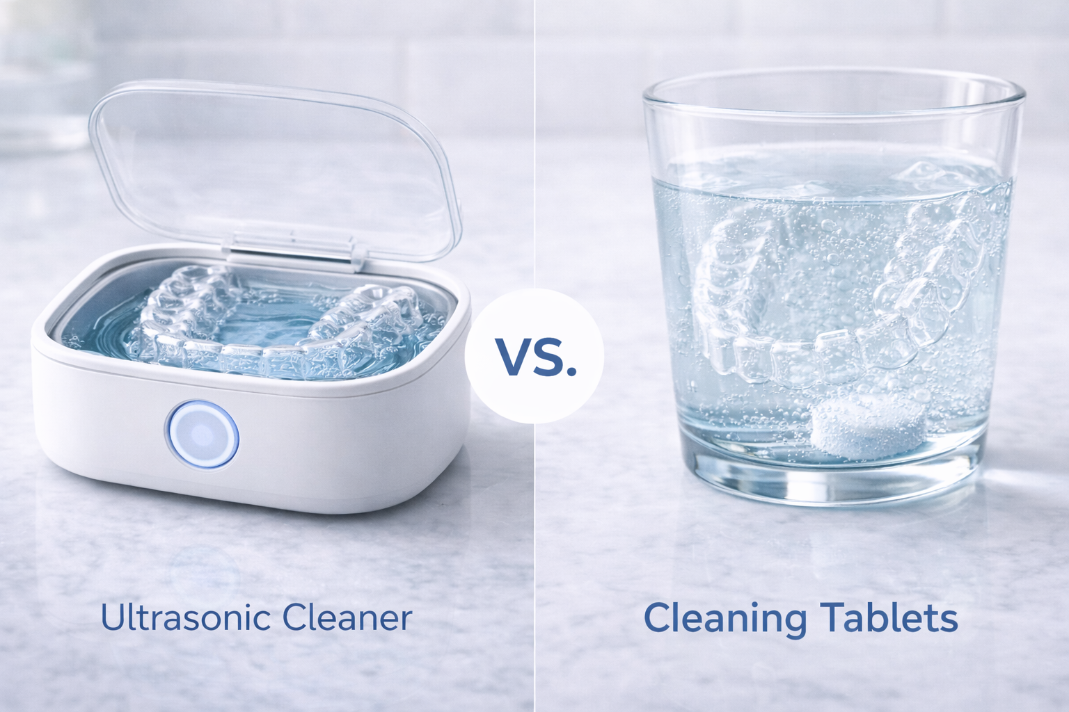 Ultrasonic Cleaner vs Retainer Cleaning Tablets: Which Is Better?